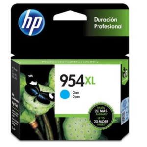 Cartucho De Tinta HP 954XL CYAN (L0S62AL) OF 8710