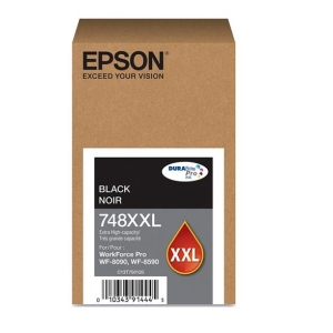Tinta EPSON T748XXL120 P/ WF-6090/ 6590 Negro