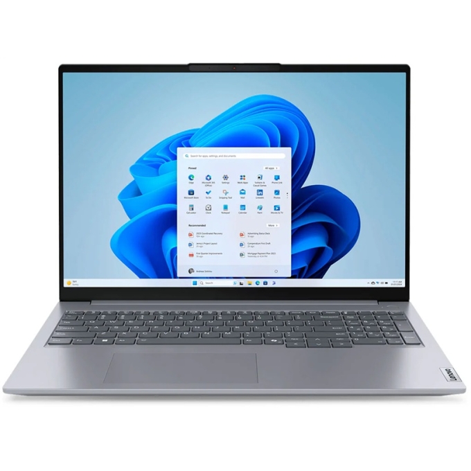 Laptop Lenovo ThinkBook, Intel Ultra 7 155H 4.8GHz, Memoria RAM 16Gb DDR5 SDRAM, Disco Solido 512Gb SSD, Pantalla 16pulgadas, 21MS00B3LM / Lenovo