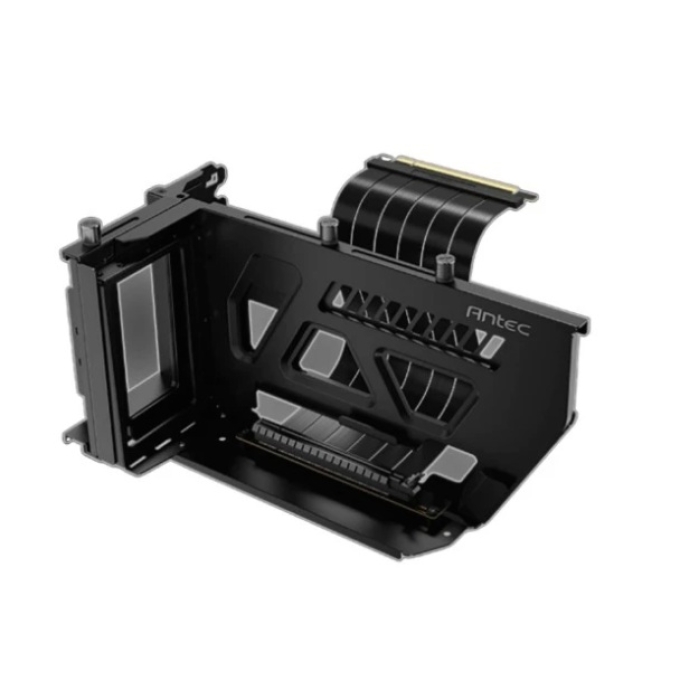 Soporte Vertical para GPU Antec Shift con Cable Riser PCIe 4.0 - Negro GPU RISER ANTEC SHIFT PCIE 4.0 VERTICAL BCK BK T AT-ARCVB-BK190-PCIE4-RTX40 0-761345-77799-5 / ANTEC