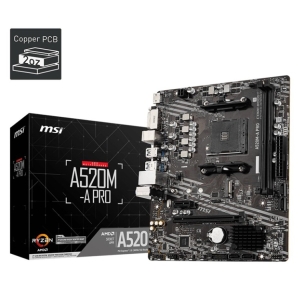 Placa Madre Mainboard Motherboard MSI A520M-A PRO AMD 911-7C96-044 / MSI
