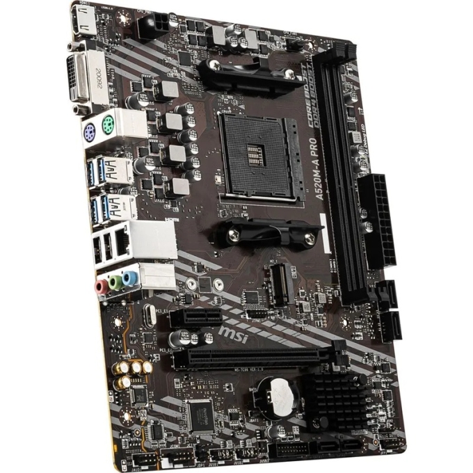 Placa Madre Mainboard Motherboard MSI A520M-A PRO AMD 911-7C96-044 / MSI