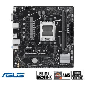 Placa Madre Mainboard Motherboard ASUS PRIME A620M-K CSM AMD AM5 / ASUS