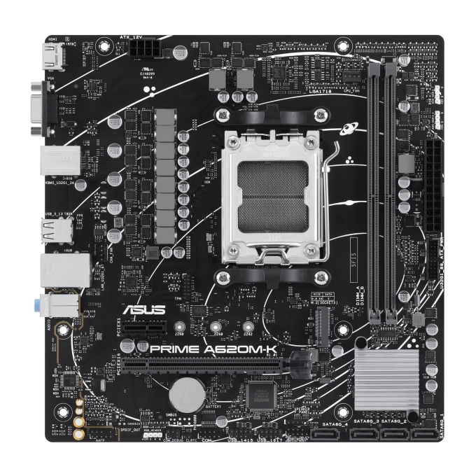 Placa Madre Mainboard Motherboard ASUS PRIME A620M-K CSM AMD AM5 / ASUS