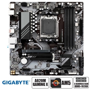 Placa Madre Mainboard Motherboard GIGABYTE A620M AMD AM5 S2H 1.0 Gamer / GIGABYTE