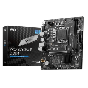 PLACA MADRE MAINBOARD MOTHERBOARD INTEL MSI PRO B760M-E DDR4 911-7D48-061 911-7D48-061
