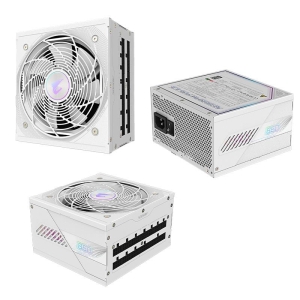 Fuente de alimentacion Gigabyte GP-AE850PM PG5 ICE, 850W, 80 PLUS Platinum, Formato ATX.
