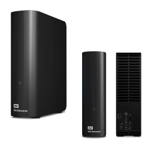 Disco duro externo para escritorio Western Digital Elements Desktop, 12TB, USB 3.0, Negro