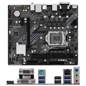 Placa Madre Mainboard Motherboard ASROCK H510M-HDV/M.2 SE, Chipset Intel H470, LGA1200, mATX