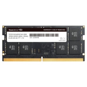 Memoria TEAMGROUP SO-DIMM ELITE DDR5, 16GB DDR5-4800MHz, CL40, 1.1V