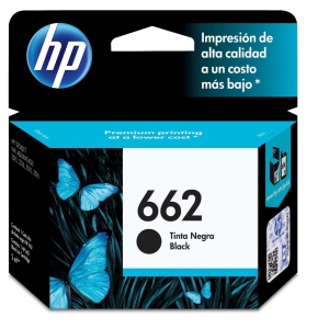 Cartucho D Tinta HP 662 Black (CZ103AL) 1015/2515/3515/4645	007259