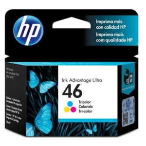 Cartucho De Tinta HP 46 Tricolor (CZ638AL) 2529/4729/5738/5739 750 Paginas
