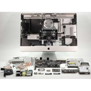 Servicio Tecnico de Mantenimiento y Repotenciacion de Apple iMac: Cambio de Pantalla, Memoria, Discos, Repuestos y Reparacion / CompuMarket