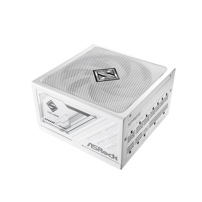 Fuente de alimentacion Asrock, 1000W, ATX, 80 Plus Gold. / Asrock