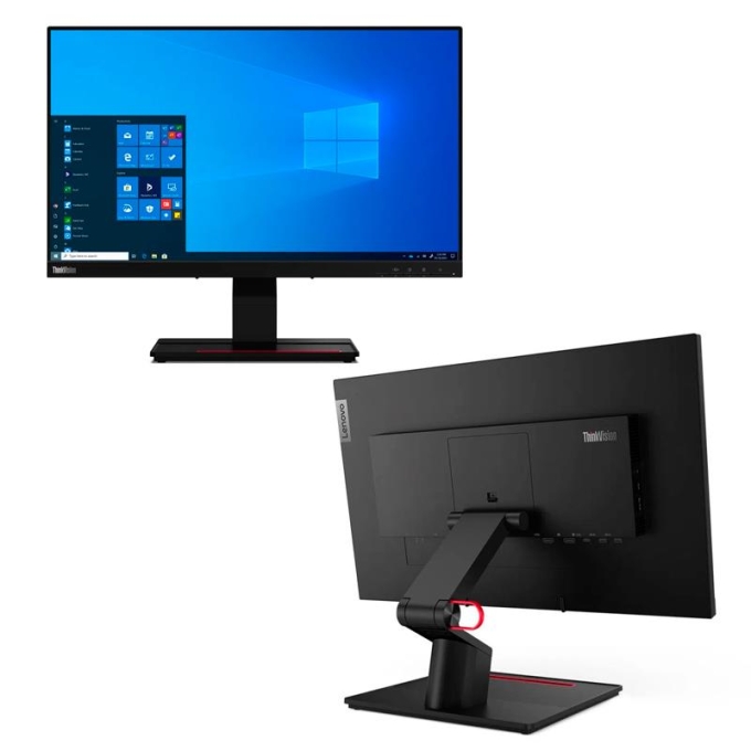 Monitor Lenovo ThinkVision T24t-20, 23.8pulgadas 1920x1080 WLED IPS HDMI/DP/USB-C 3.2 Gen 1 / Lenovo