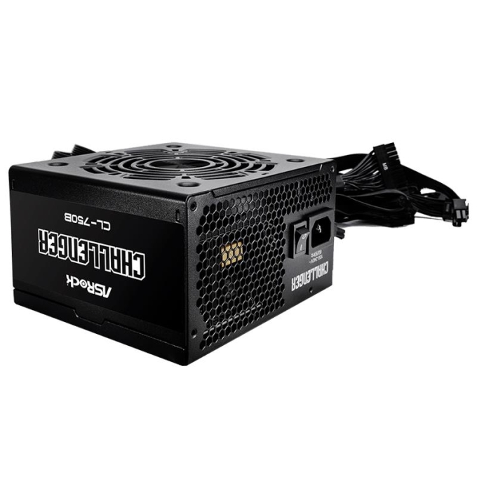 Fuente de alimentacion Asrock, 650W, ATX, 80 Plus Bronze. / Asrock
