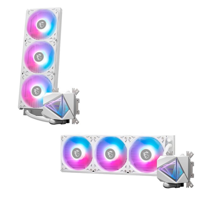 Refrigerador liquido de CPU MSI MAG CORELIQUID I360 / WHITE / MSI