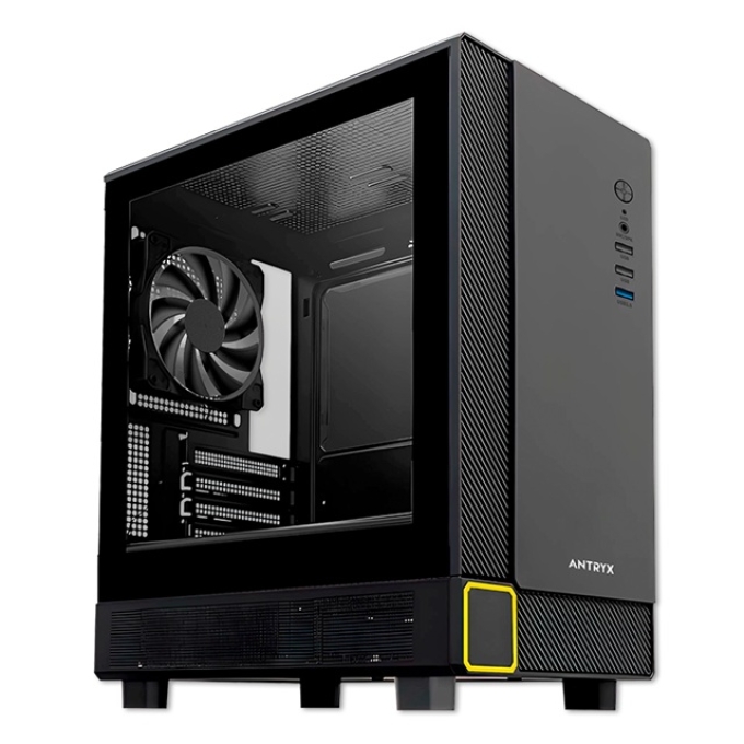 Case Antryx Xtreme Micro XM-420 B500W Video Templado (AC-XM420-500CP) / Antryx