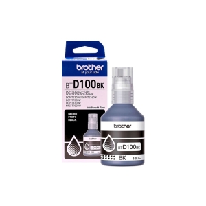 Tinta BROTHER BTD100BK BLACK P/ T230D/ T430DW/ T530DW/ T730DW/ T830DW/ T930DW / Brother