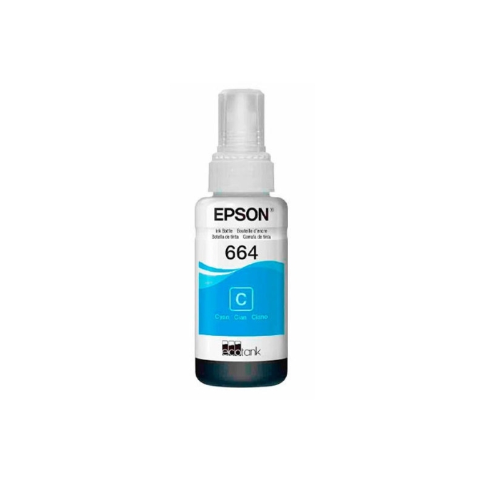 Tinta EPSON T664220 CYAN P/ L350/ L210 / Epson
