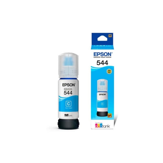 Tinta EPSON T544220 CYAN P/ L1110/ L3110/ L3150/ L5190 / Epson