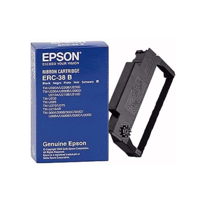 Cinta EPSON ERC-38B Negro / Epson