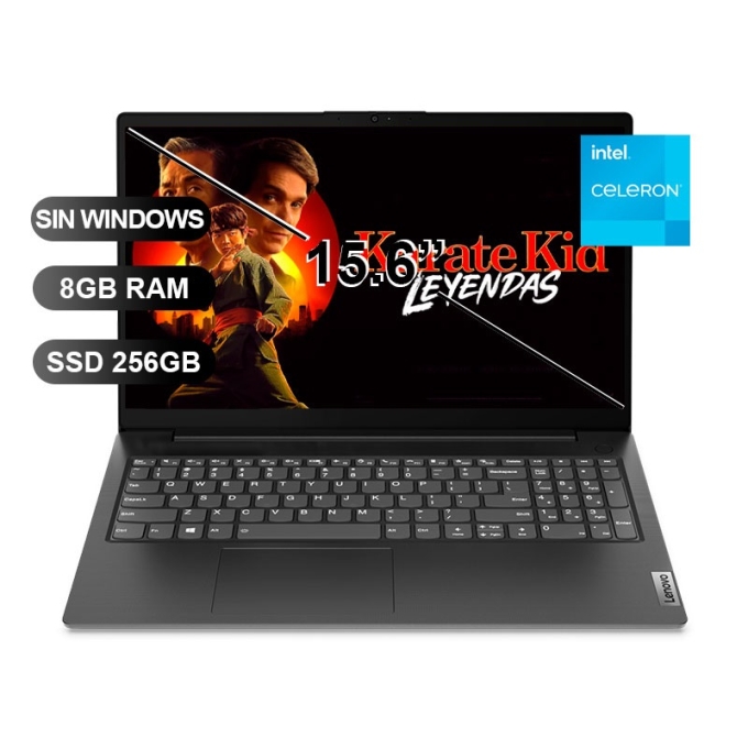 Laptop Lenovo V15 G2 IJL CELERON N4500 8G/ SSD256/ FREE/ 15.6/ 82QY00SALM / Lenovo