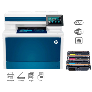 Impresora Multifuncional HP Color Laserjet PRO MFP 4303FDW 35ppm 512Mb / HP