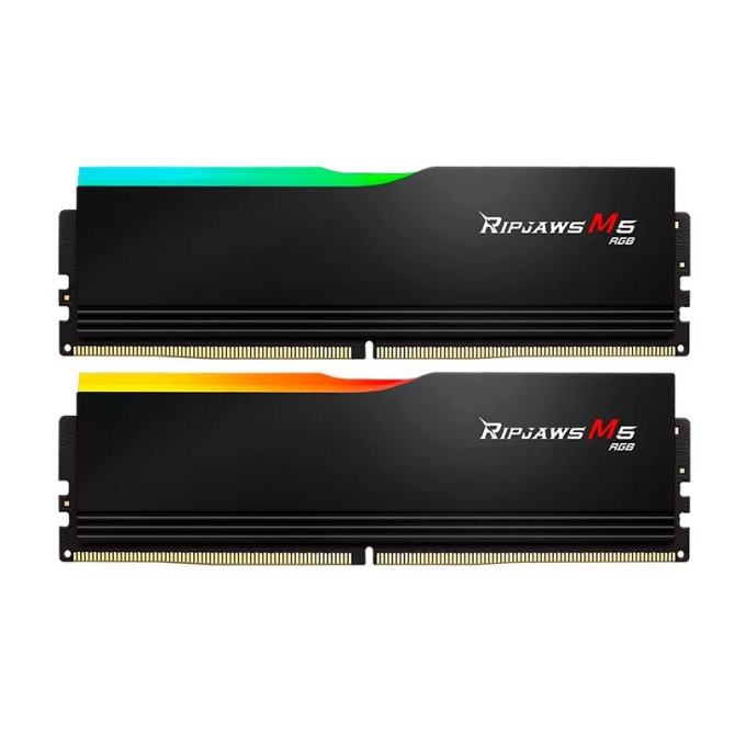 Memoria G.SKILL RIPJAWS M5 32GB(16X2) DDR5 6000MHZ RGB F5-6000J3636F16GX2-RM5RK / G.SKILL