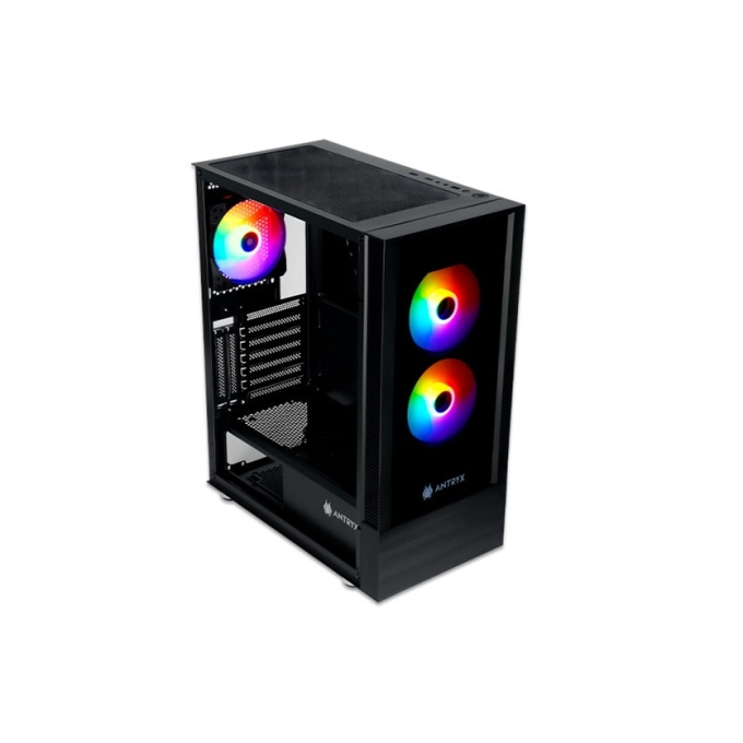 Case ANTRYX RX-240 B500W FRGB FAN X3 VIDRIO TEMPLADO AC-RX240KFR-500CP / Antryx