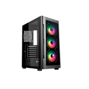 Case ANTRYX RX 560 BLACK ARGB FAN X3 VIDRIO TEMPLADO AC-RX560K / Antryx