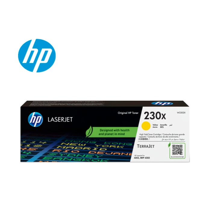 CARTUCHO DE TONER HP W2302X (230X) L.J. YELLOW 5.5 KPGS / HP