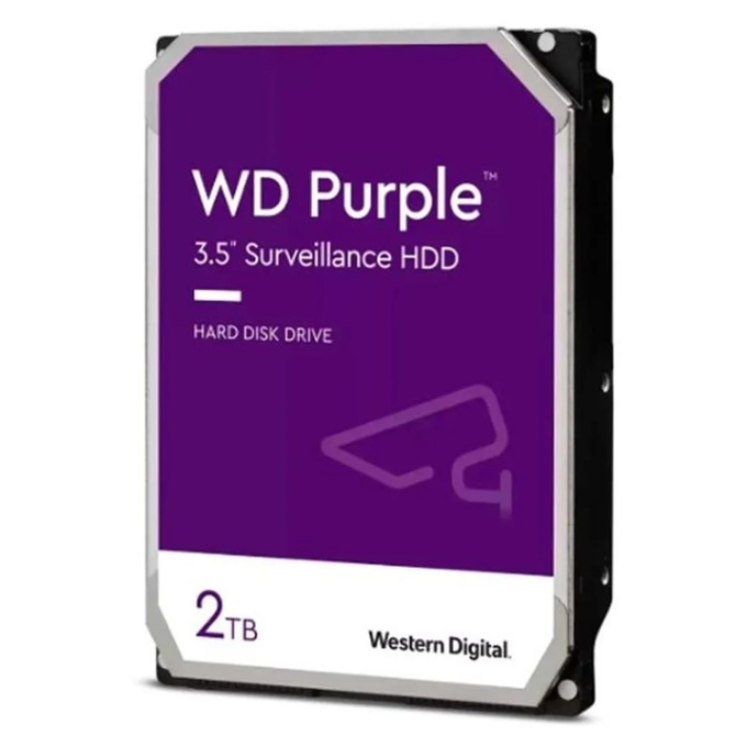 Disco Duro 3.5pulgadas 2Tb Western Digital PURPLE 5400 SATA WD23PURZ / Western Digital