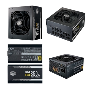 fUENTE PSU CM MWE GOLD V2,FM 850W ATX Fuente de alimentacion COOLER MASTER MWE Gold 850V2, 850W, 80 PLUS Gold, Formato ATX. / Cooler Master