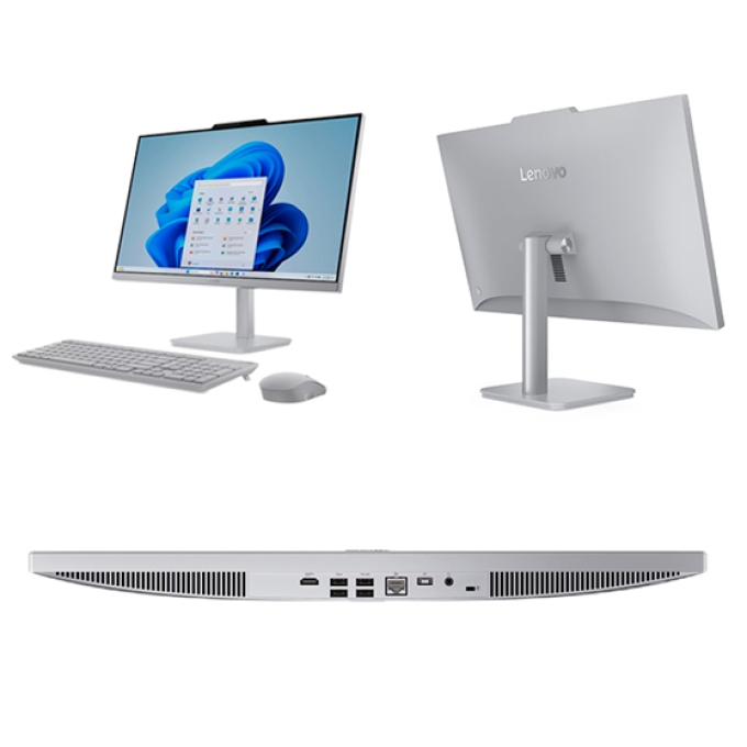 All-in-One Lenovo A100, Intel i3-N305, Memoria RAM 8G, Disco solido 512Gb, Pantalla 23.8pulgadas / Lenovo