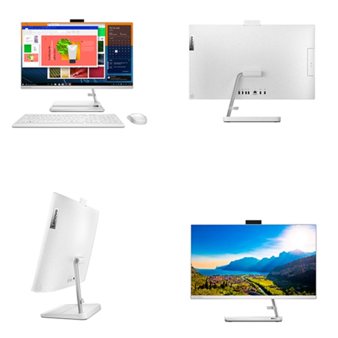 All-in-One Lenovo IdeaCentre 3 27ALC6, AMD Ryzen7 7730U, Memoria RAM 16Gb, Disco solido 512Gb, Pantalla 27pulgadas / Lenovo