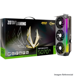 Tarjeta de Video Zotac Geforce RTX 5070 TI 16Gb AMP EXTREME INFINITY ZT-B50710B-10P / ZOTAC