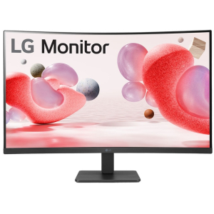 Monitor Curvo LG 31.5pulgadas FHD 1920x1080, 100Hz 5ms, HDMIx1, VGAx1, Headphone-Out x1, 32MR50C-B / LG