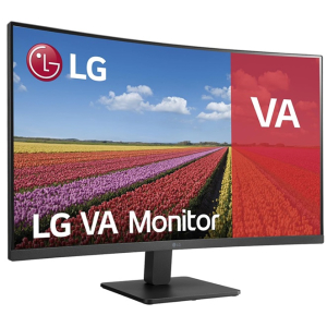 Monitor Curvo LG 31.5pulgadas FHD 1920x1080, 100Hz 5ms, HDMIx1, VGAx1, Headphone-Out x1, 32MR50C-B / LG
