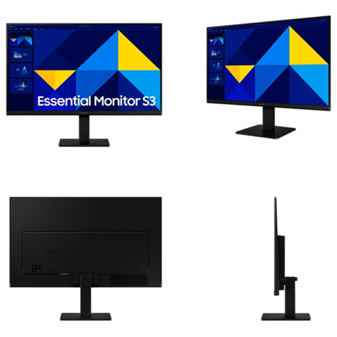 Monitor Plano Samsung, 24pulgadas FHD IPS, 100 HZ, 5Ms, HDMI,VGA(D-SUB), USB-C / Samsung