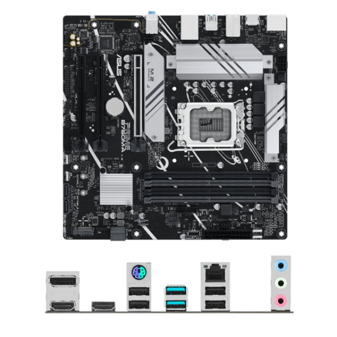 Placa Madre Mainboard ASUS PRIME B760M-A Chipset Intel B760, LGA1700, Micro ATX / Asus