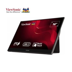 Monitor ViewSonic 15.6pulgadas portatil, led, pantalla tactil 1920x1080 Full HD (1080p), 250 cd/m², 800:1, 14ms, HDMI, 2xUSB-C, altavoces TD1655 / Viewsonic