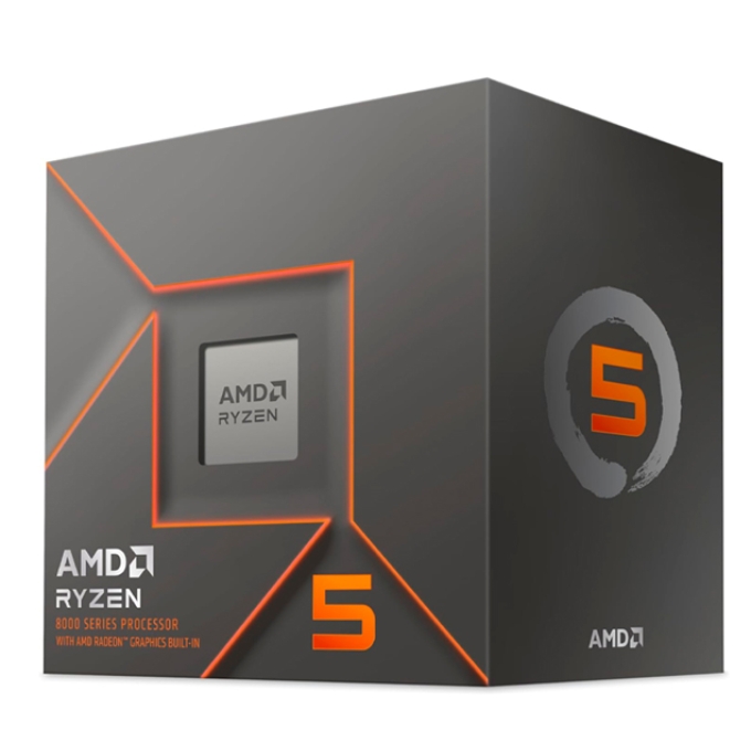 Procesador CPU AMD Ryzen5 8500G - 6 Nucleos / 12 Hilos | Radeon 740M | AM5 | Cooler incluido (BOX) / AMD