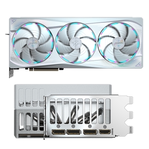 Tarjeta de video GIGABYTE AORUS GeForce RTX 5090 MASTER ICE 32GB GDDR7 | Edicion Blanca | DLSS 4 | 512-bit / GIGABYTE
