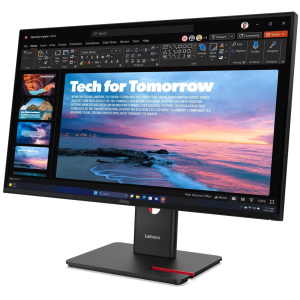 Monitor Lenovo ThinkVision T27-40 27pulgadas WLED FHD IPS, HDMI, DP, VGA, USB-C, USB-B, USB-A x3 / Lenovo