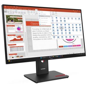 Monitor Lenovo ThinkVision T27-40 27 WLED FHD IPS, HDMI, DP, VGA, USB-C, USB-B, USB-A x3