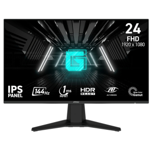 Monitor Gaming MSI 23.8pulgadas FHD IPS G242L E14, HDMI, DP, 144Hz, 1ms, gamer / MSI