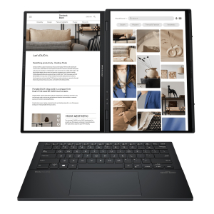 Laptop Asus Zenbook DUO UX8406, Intel Ultra9-285H, Memoria RAM 32Gb, Disco Solido 1Tb, Pantalla Tactil 14pulgadas touch, Win11, UX8406CA-PZ073W / Asus