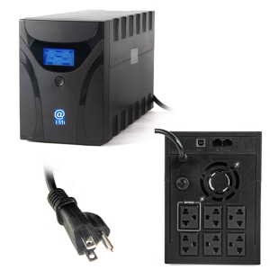 UPS Interactivo Elise Fase, AUR-1500-LCD-USB, 1500 VA / 900 W, Puerto inteligente USB-HID.
