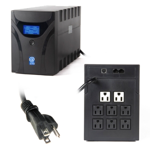 UPS Interactivo Elise Fase, AUR-1200-LCD-USB, 1200 VA / 600 W, Puerto inteligente USB-HID. / Elise